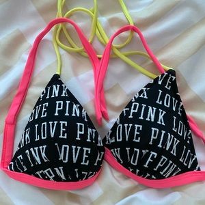 Pink by Victoria’s Secret bikini top size XS